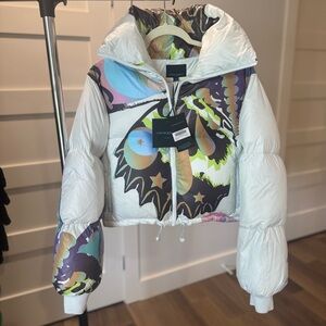 Cynthia Rowley Multicolor Puffer Jacket